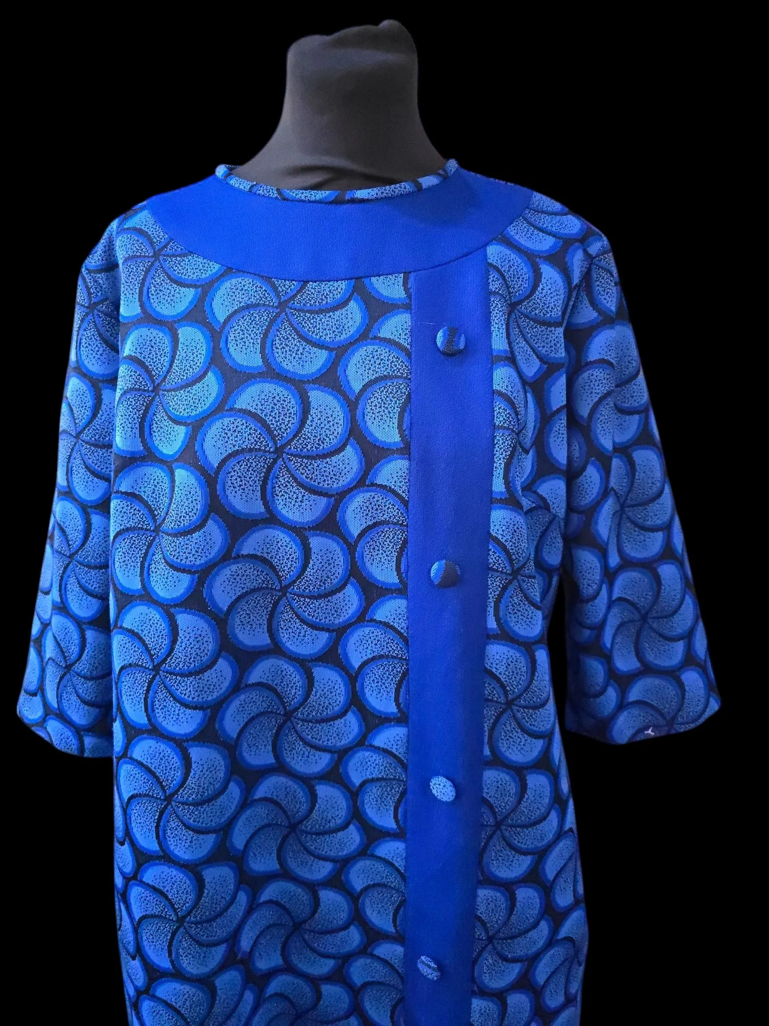 1960s Groovy Dress - Curve