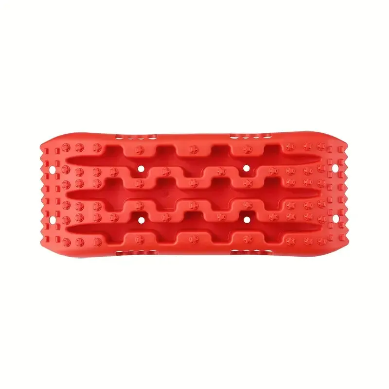 1x Off Road 4x4 Mud Sand Snow Traction Recovery Board Track 4WD - Red