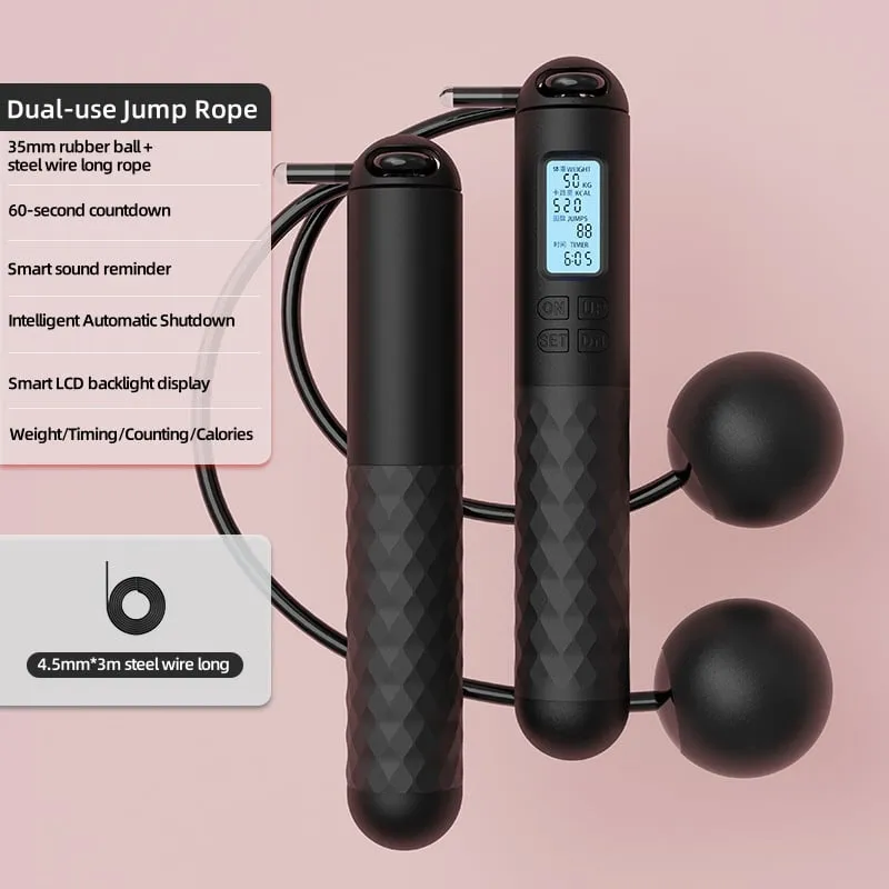🔥2025 Hot Specials🔥Skipping Rope with Counter (Gravity Ball with/without Rope)