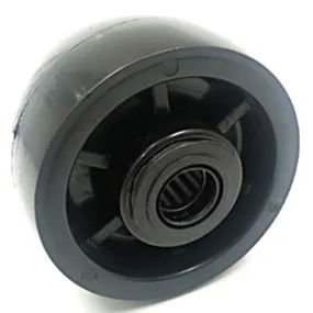 4" x 2" Heavy Duty Plastic Wheel with Bearing - 1 EA