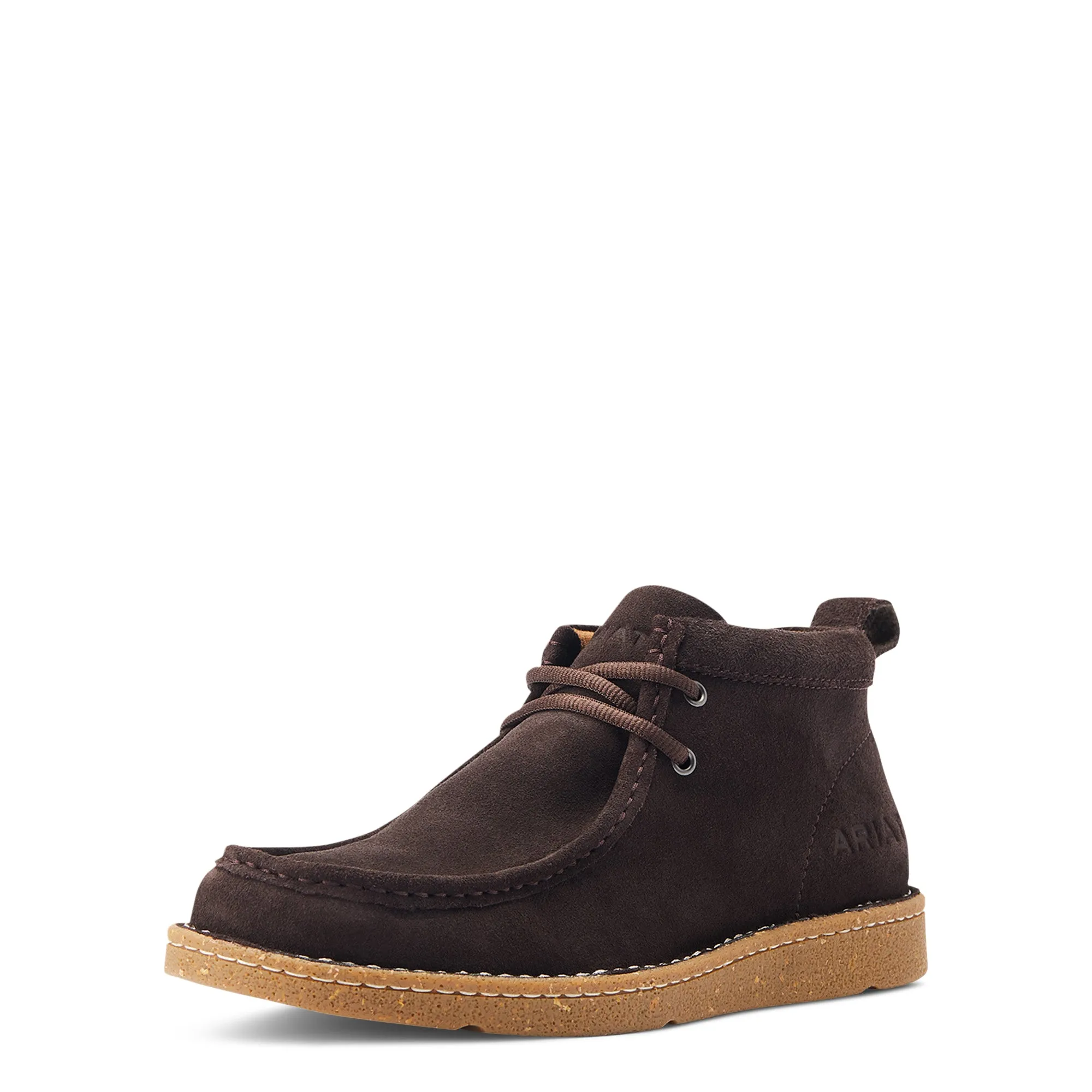 Ariat Men's Clean Country Fudge Brown Slip On Shoes 10044601
