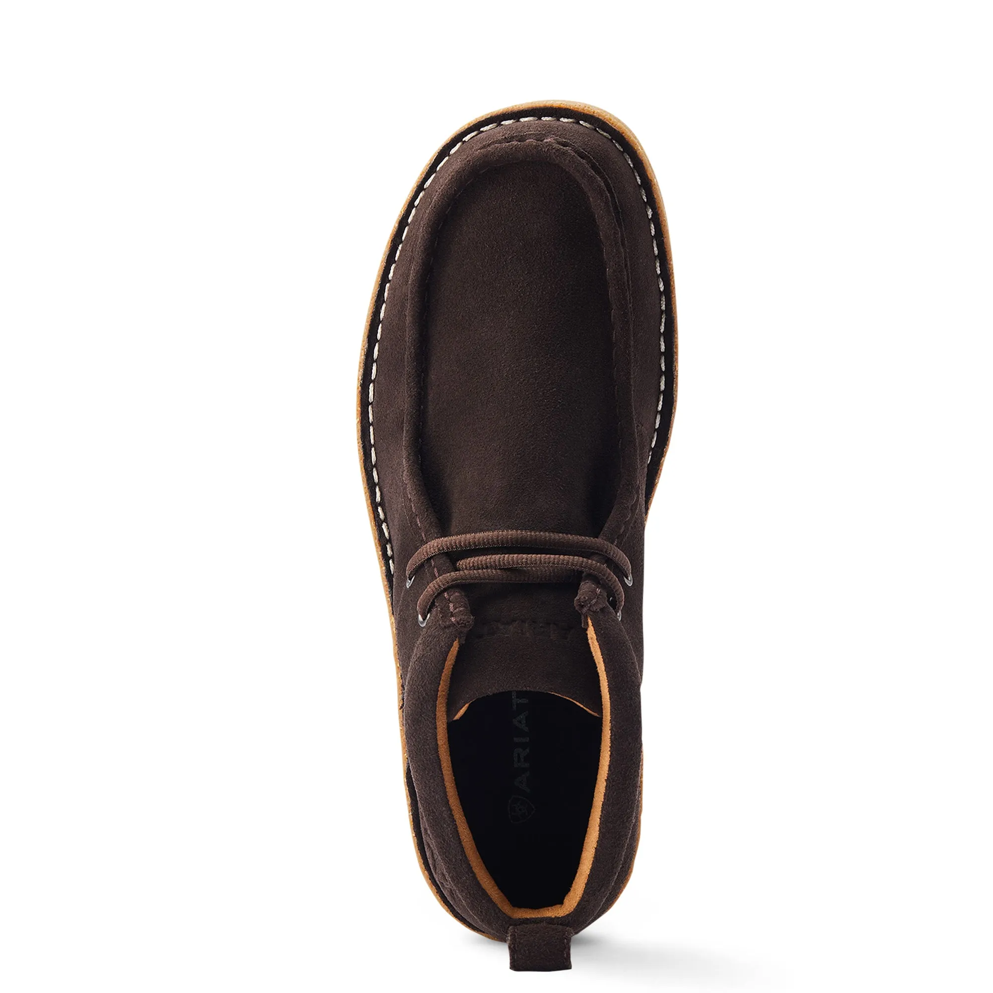 Ariat Men's Clean Country Fudge Brown Slip On Shoes 10044601