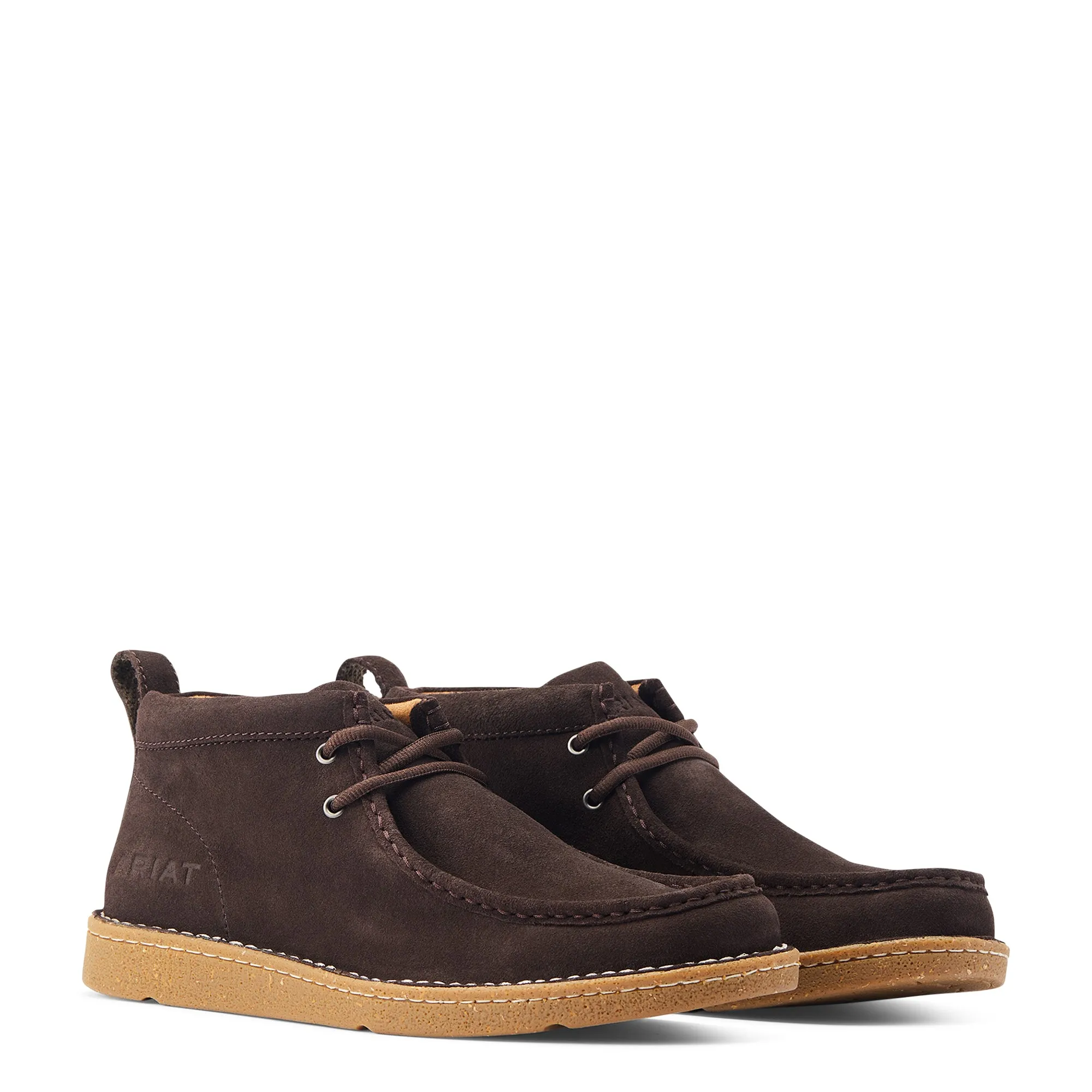 Ariat Men's Clean Country Fudge Brown Slip On Shoes 10044601