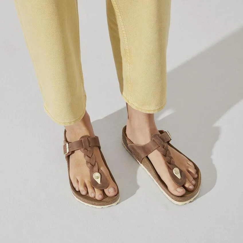 Birkenstock Gizeh Braided Cognac