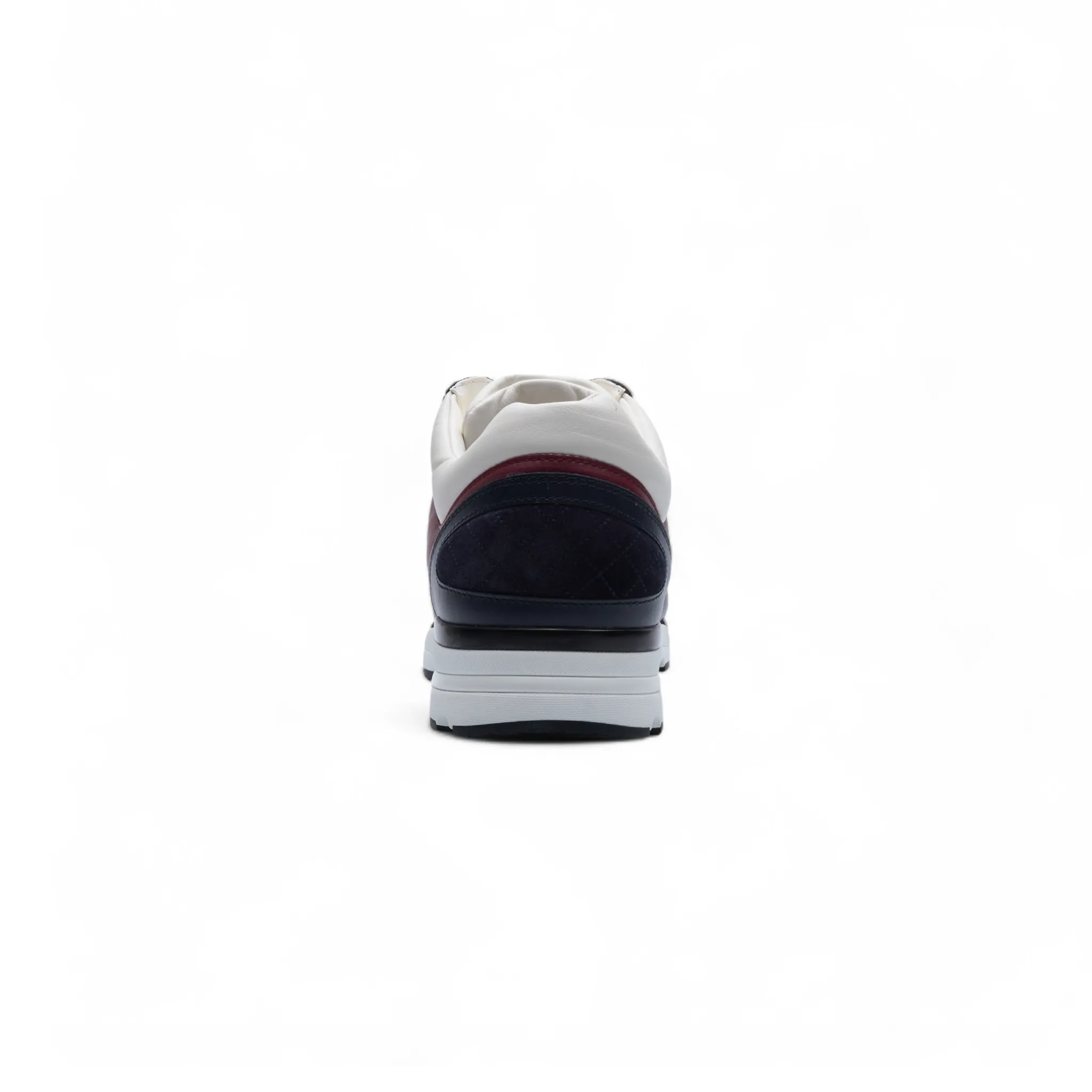 Chanel CC Leather Sneaker Red/Navy