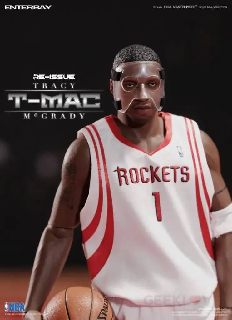 ENTERBAY Real Masterpiece NBA Collection Tracy Mcgrady ( Limited Retro Edition)