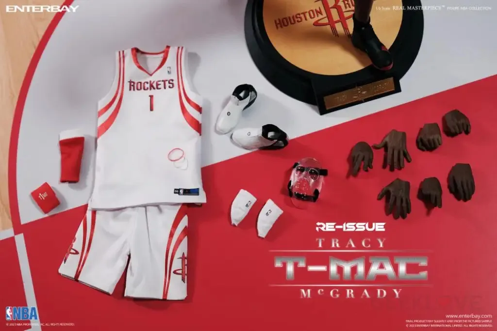 ENTERBAY Real Masterpiece NBA Collection Tracy Mcgrady ( Limited Retro Edition)