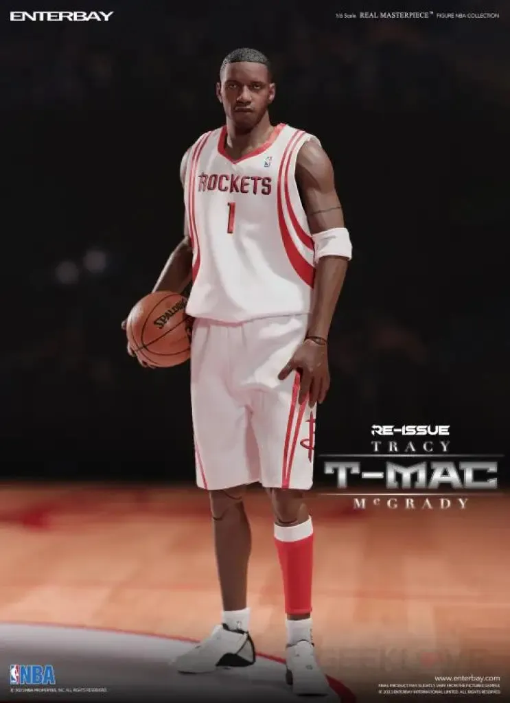 ENTERBAY Real Masterpiece NBA Collection Tracy Mcgrady ( Limited Retro Edition)
