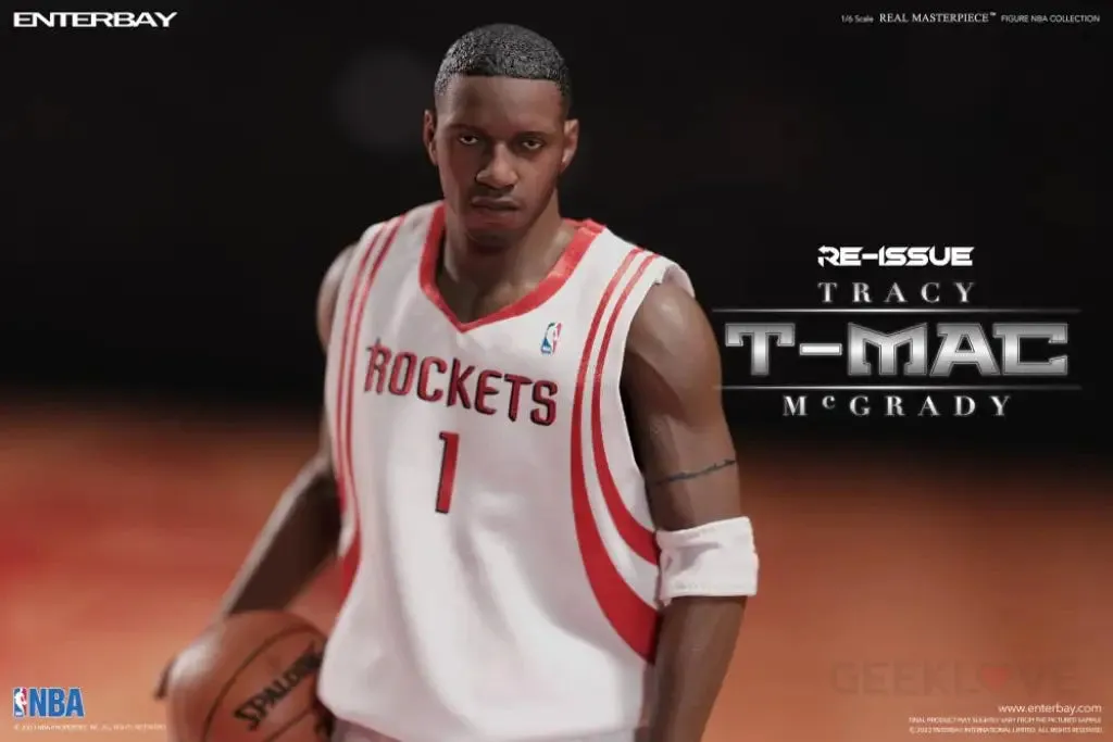 ENTERBAY Real Masterpiece NBA Collection Tracy Mcgrady ( Limited Retro Edition)