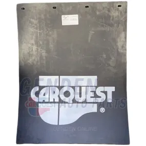 GBT 2430PSBCQ Globetech Domestic Poly Mud Flap w/ CQ Logo (24" x 30" x 3/16")
