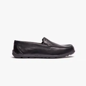 GEOX J NEW FAST BOY Boys School Shoes Black