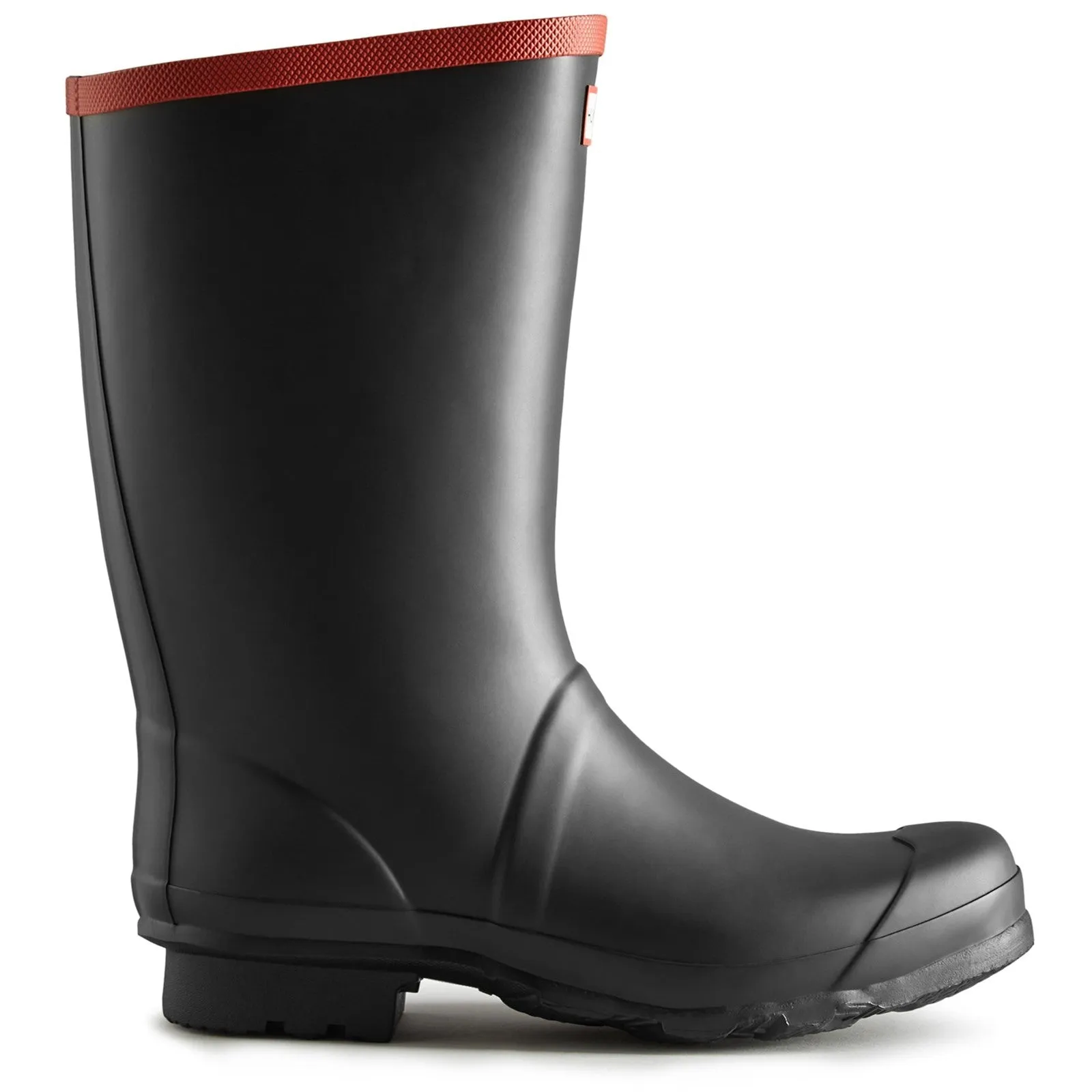 Hunter Unisex Black UFS4004RMA-BLK Argyll Short Knee Wellington Boots