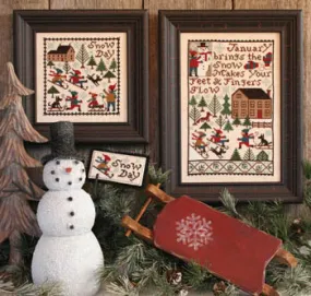 January - The Prairie Schooler - Cross Stitch Pattern