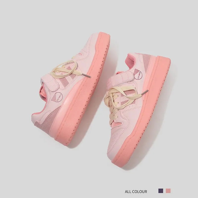 Japanese Soft Girl All-match Pink Shoes