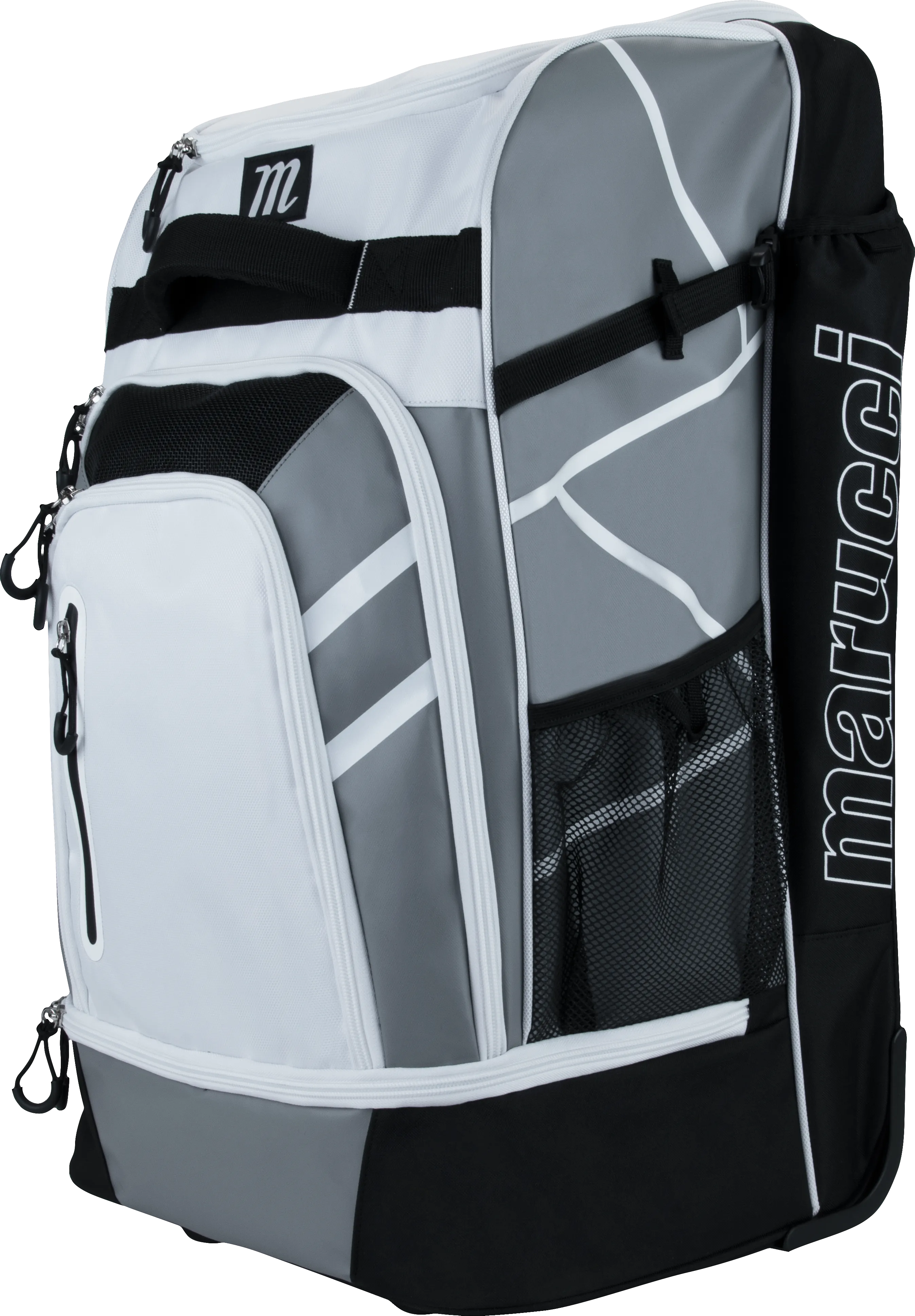 Marucci Convoy Wheeled Bat Pack White/Gray: MBCNVYWB-W/GY