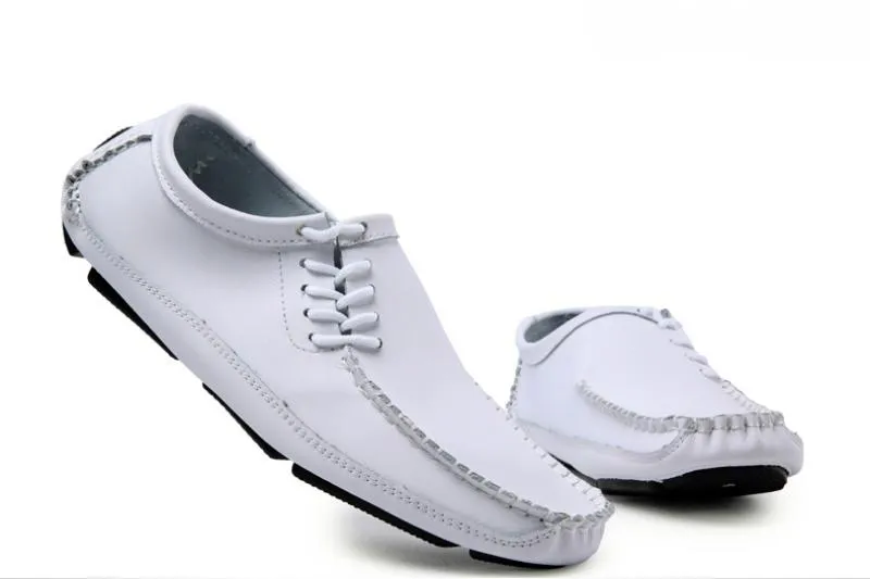 Men's Spring/Autumn Casual Genuine Leather Shoes | Plus Size