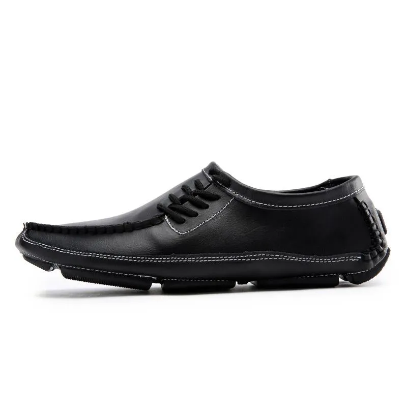 Men's Spring/Autumn Casual Genuine Leather Shoes | Plus Size