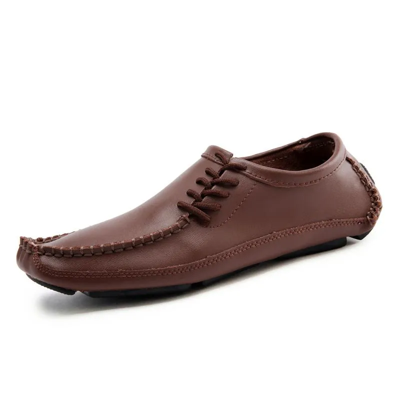 Men's Spring/Autumn Casual Genuine Leather Shoes | Plus Size