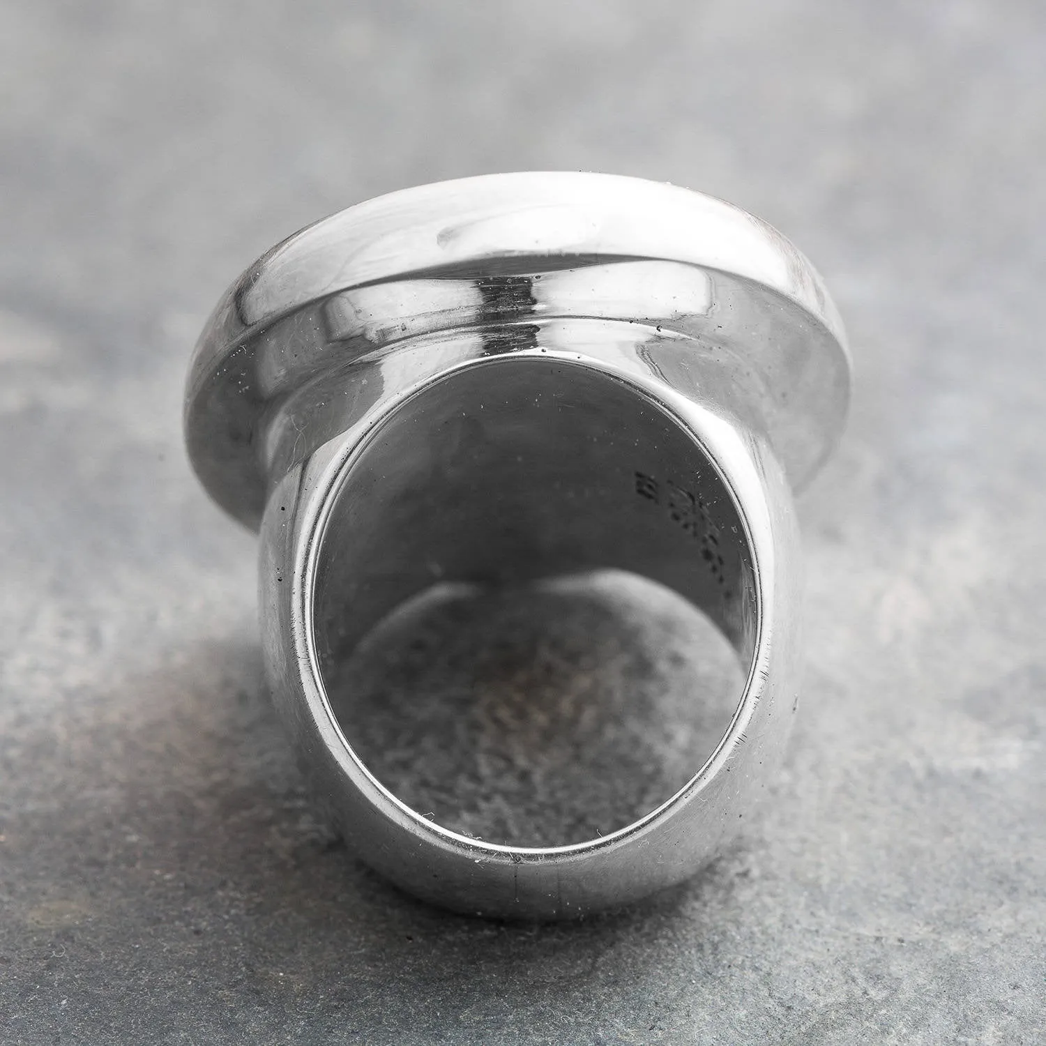 OVAL TURQUOISE Ring Big n' Bold Minimalist Meets Boho