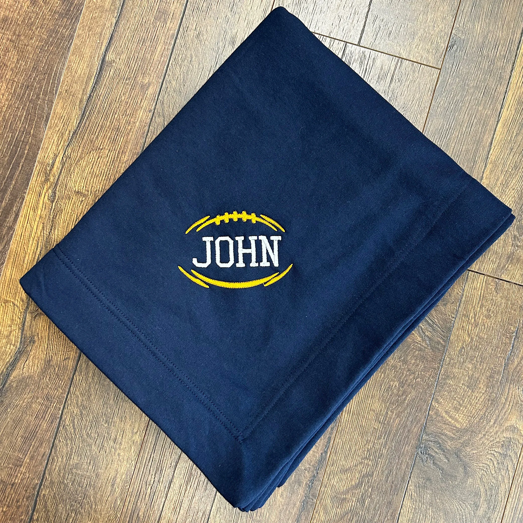 Personalized Football Stadium Blanket