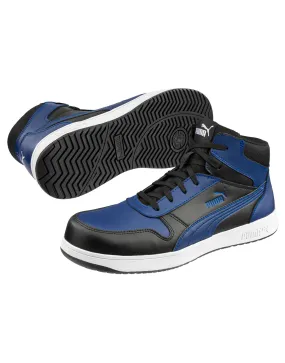 Puma Frontcourt Blue/Black Mid S3L ESD