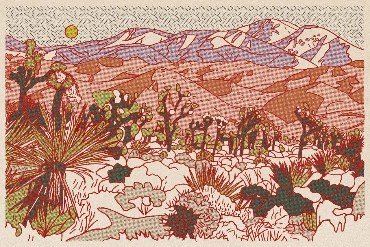 Purple Mountain Print