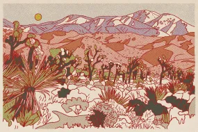Purple Mountain Print