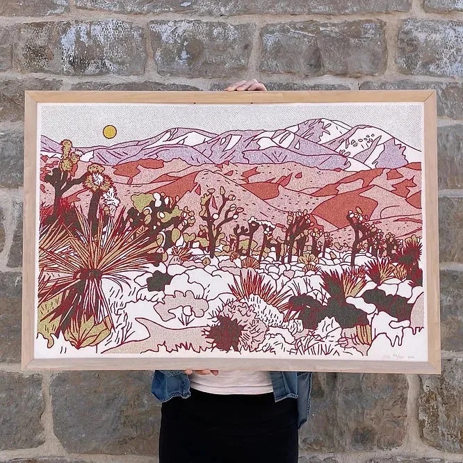 Purple Mountain Print