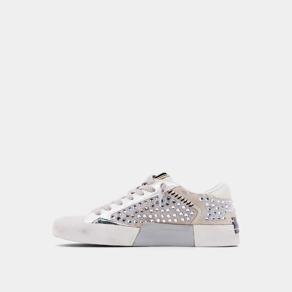 Ruby Sneaker Metallic Light Grey