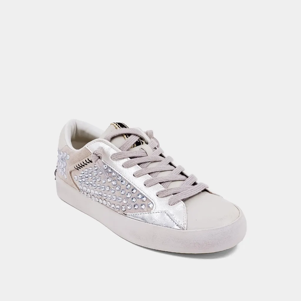 Ruby Sneaker Metallic Light Grey