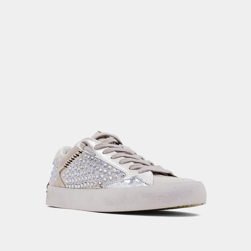 Ruby Sneaker Metallic Light Grey