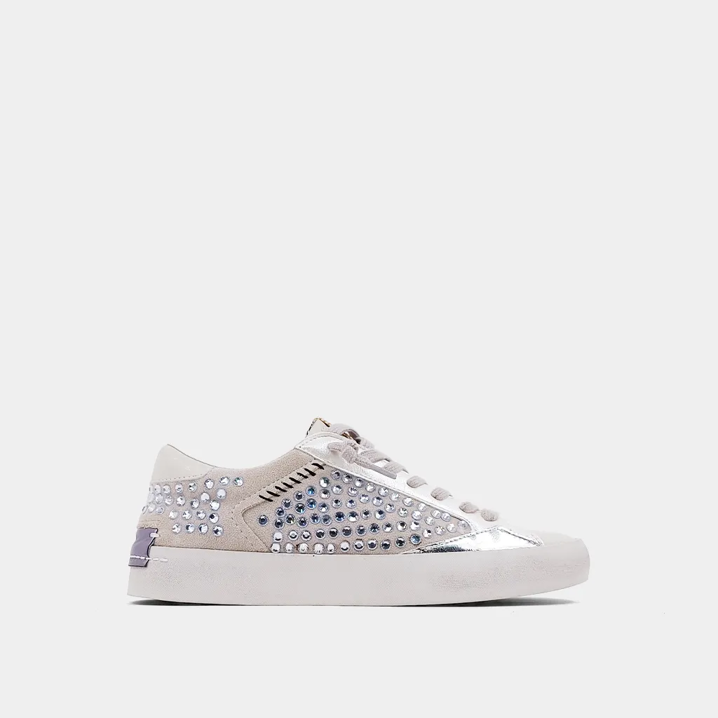 Ruby Sneaker Metallic Light Grey