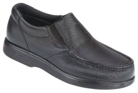SAS Side Gore Slip On Loafer Black