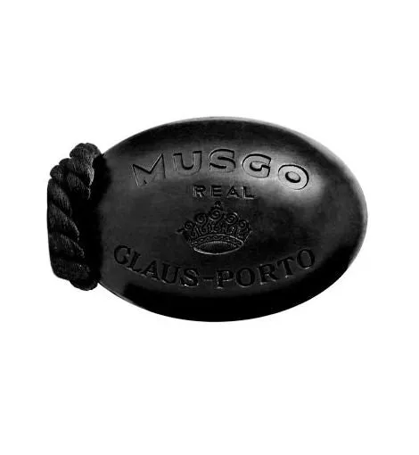 Soap on a rope, Black Edition - Musgo Real