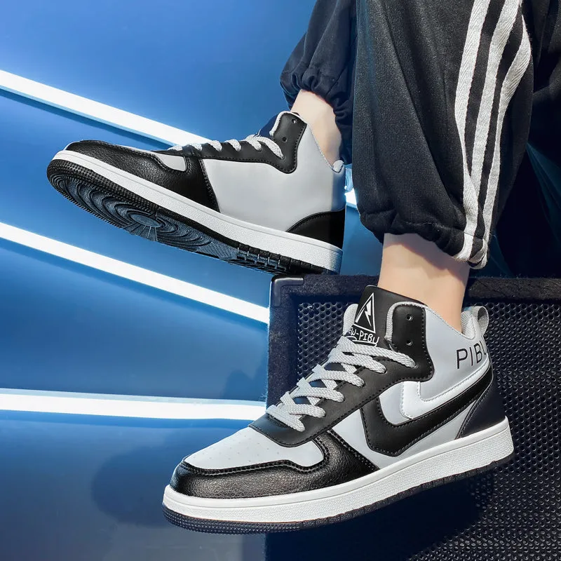 Sports And Leisure High-top Winter Plus Velvet Warm Cotton Shoes