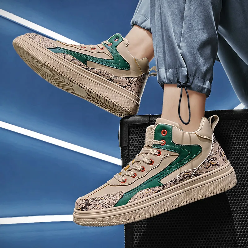Sports And Leisure High-top Winter Plus Velvet Warm Cotton Shoes