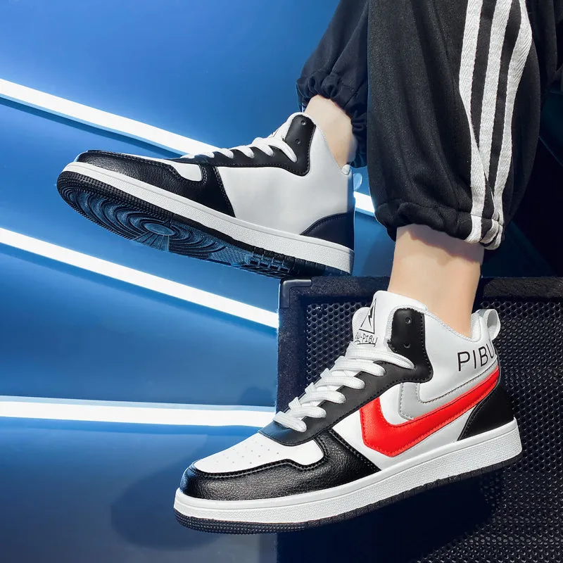 Sports And Leisure High-top Winter Plus Velvet Warm Cotton Shoes