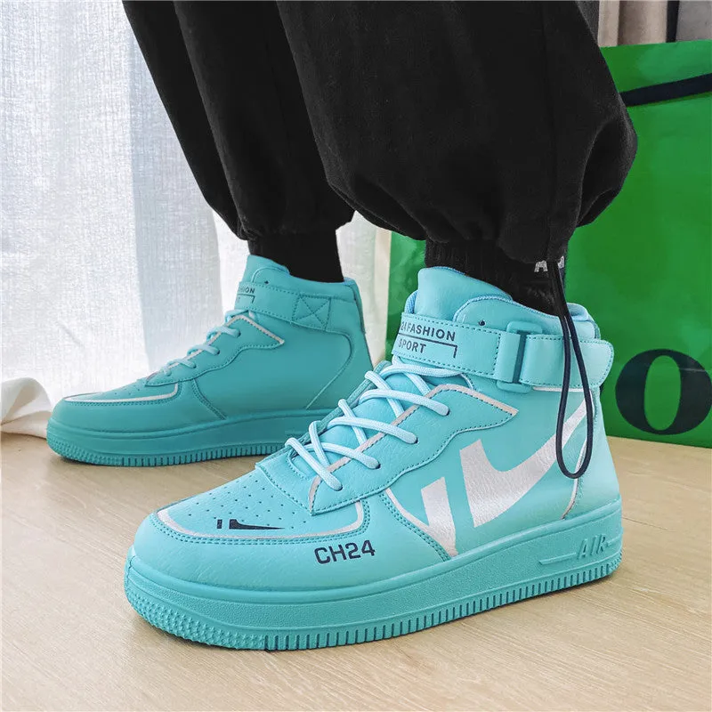 Sports And Leisure High-top Winter Plus Velvet Warm Cotton Shoes