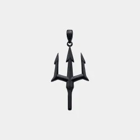 Trident Pendant - Black