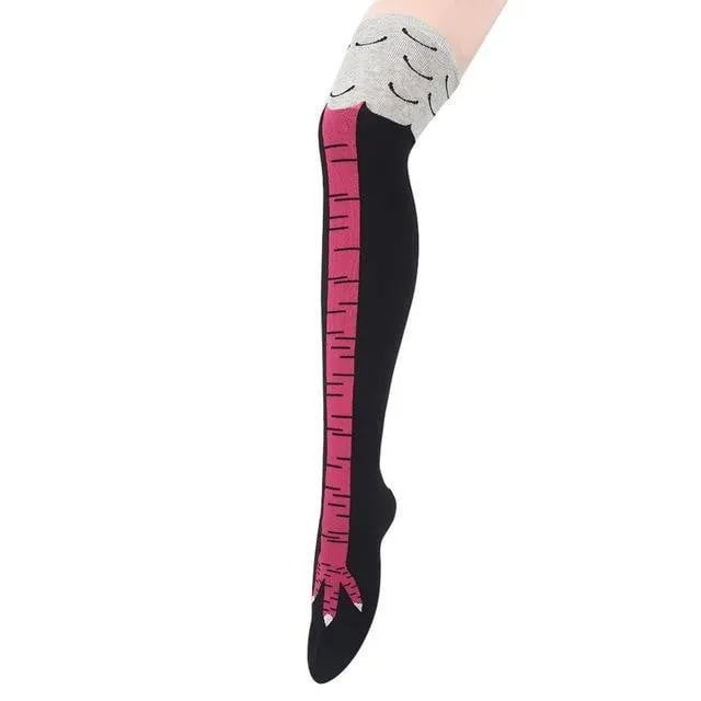 Unisex Funny Chicken Feet Socks Fashion Stockings