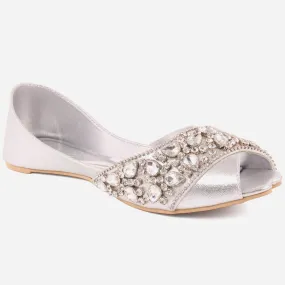 Women "THEA" Sparkle Indian Slip On Khussa