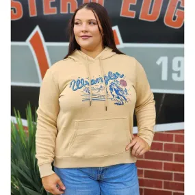 Wrangler Womens Retro Cowgirl Desert Hoodie