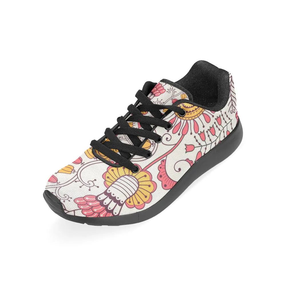 Zenzzle bright sunflower vivid pattern print on Women's Running shoes Casual Lightweight Athletic Sneakers US size 6-15