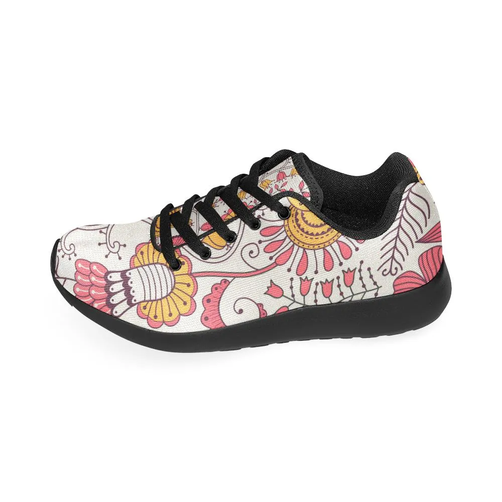 Zenzzle bright sunflower vivid pattern print on Women's Running shoes Casual Lightweight Athletic Sneakers US size 6-15