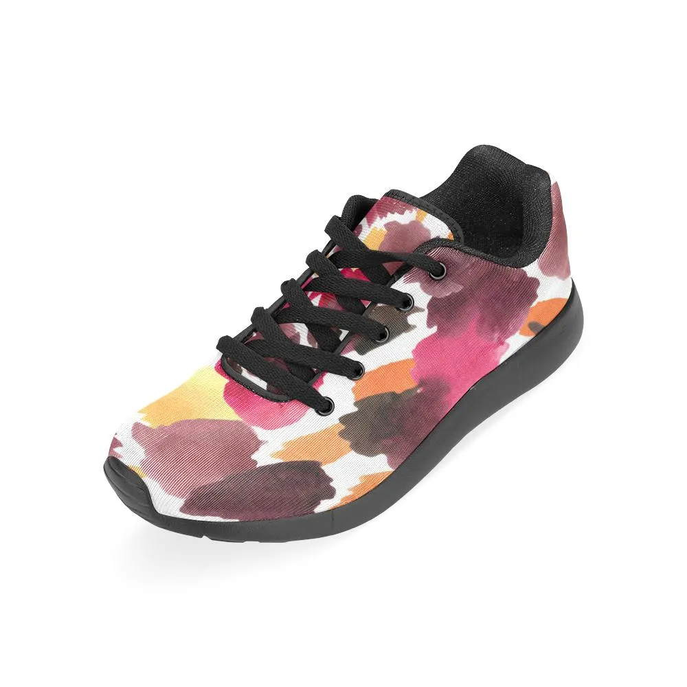 Zenzzle colored Leopard skin print on Women's Running shoes Casual Lightweight Athletic Sneakers US size 6-15