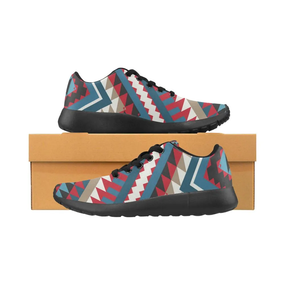 Zenzzle Colorful aztec pattern print on Women's Running shoes Casual Lightweight Athletic Sneakers US size 6-15