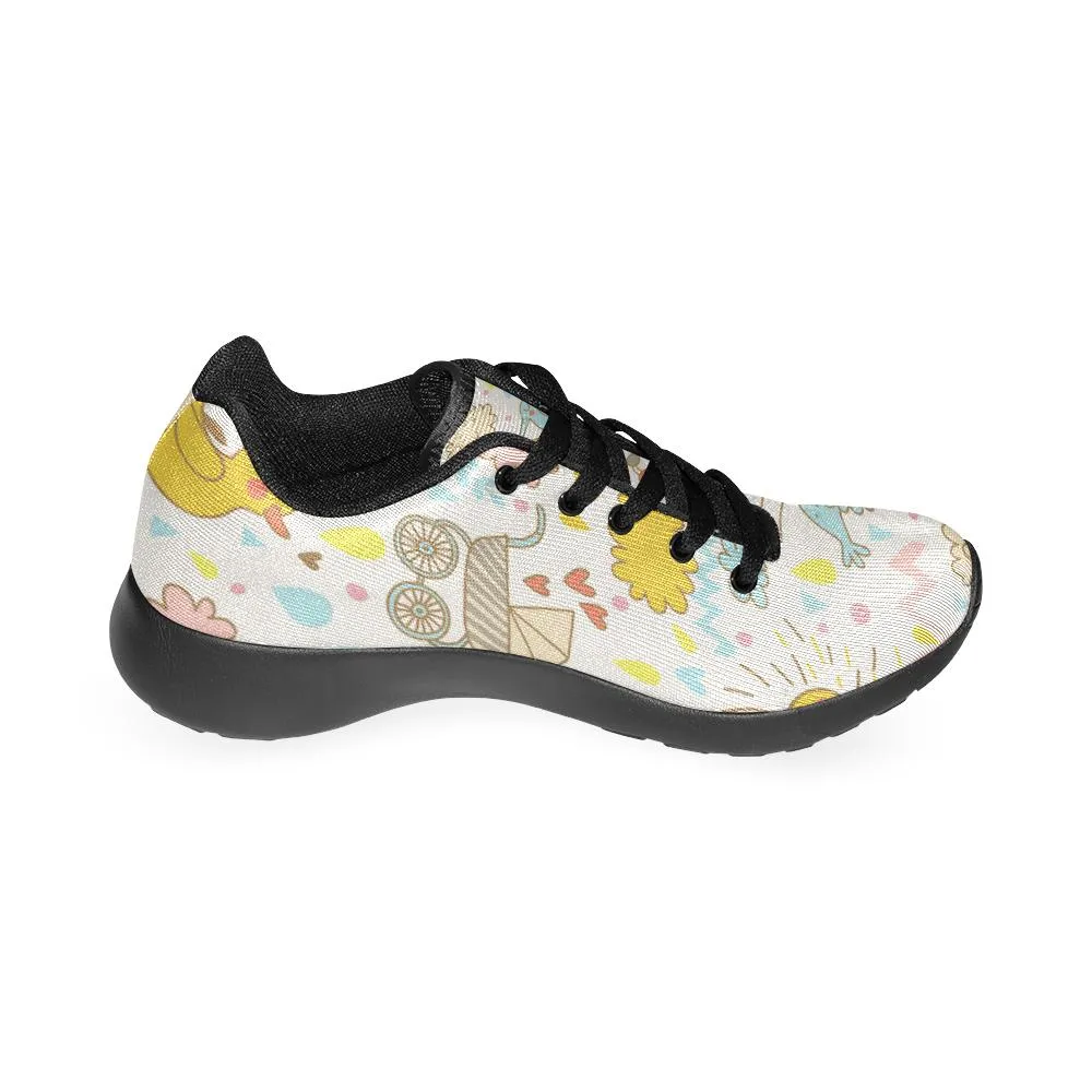 Zenzzle cute baby's toys print on Women's Running shoes Casual Lightweight Athletic Sneakers US size 6-15